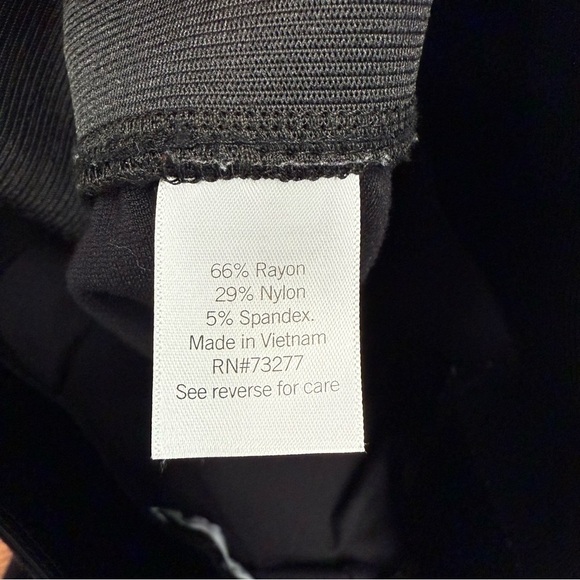 Nine West size small Classic Black Leggings - Picture 2 of 6